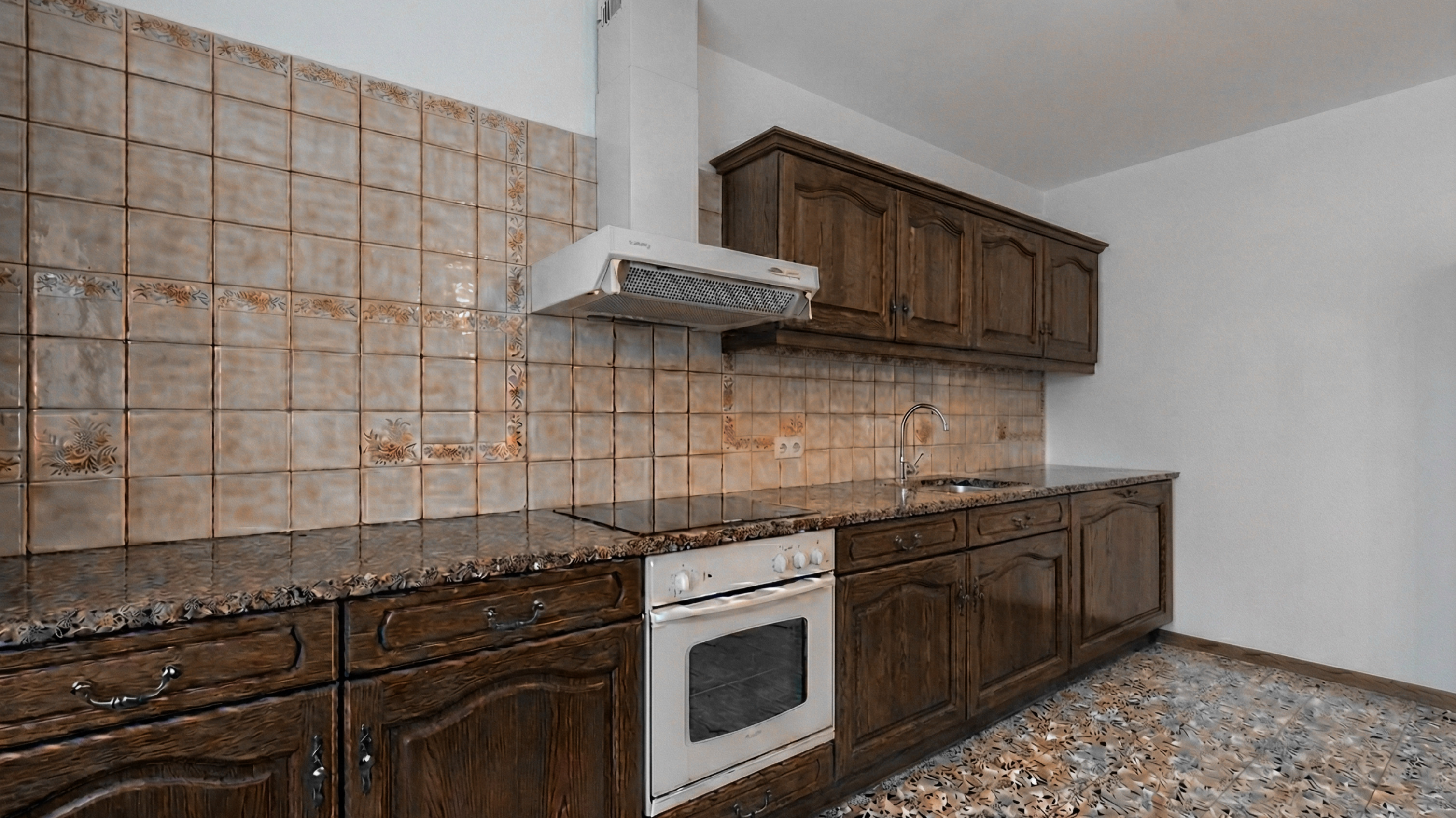 Cocina antes de reforma en Valencia - Antes